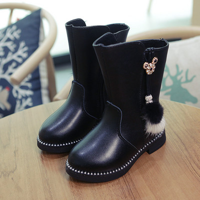 Cizme moderne pentru fete pentru copii in trei culori