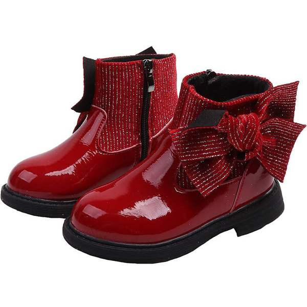 Stílusos gyerekcsizma lányoknak 3D elemmel, több színben