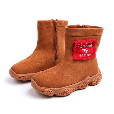 HIT Aktuális gyerekcsizma lányoknak öko velúrból és durva talpból több színben