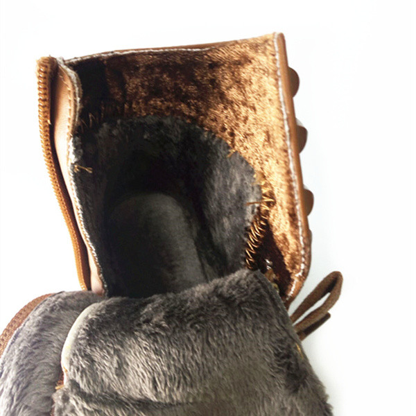 Model nou de cizme pentru copii cu captuseala moale potrivite pentru baieti si fete in doua culori