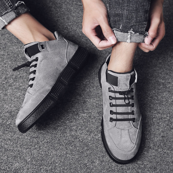 Stílusos férfi téli cipő négy színben