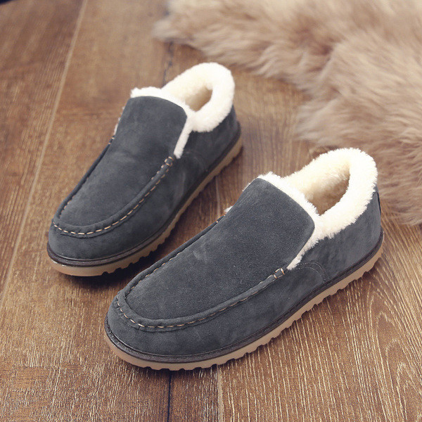 Alkalmi férfi téli cipő puha béléssel, több színben