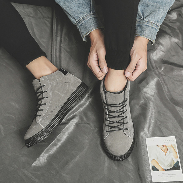 Tenisi moderni de iarna pentru barbati in trei culori