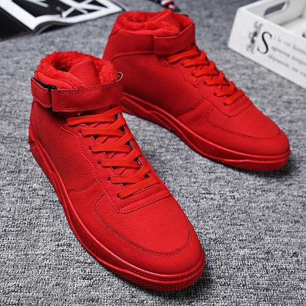 Elegáns férfi téli tornacipő három színben