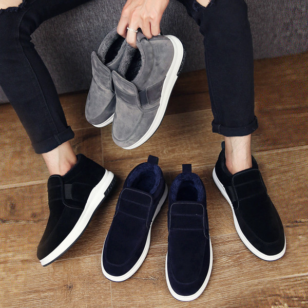 Alkalmi férfi téli cipő több színben