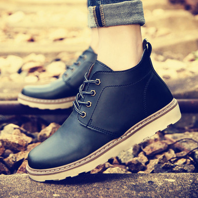 Tiszta férfi eco bőr csizma három színben