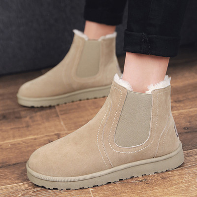 Alkalmi férfi csizma vastag béléssel több színben