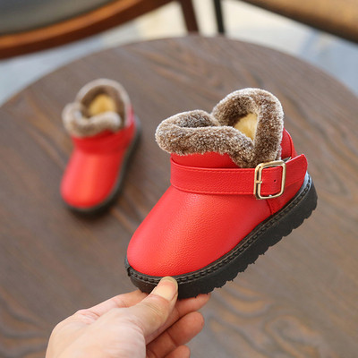 Pantofi de iarna pentru copii pentru fete cu captuseala moale