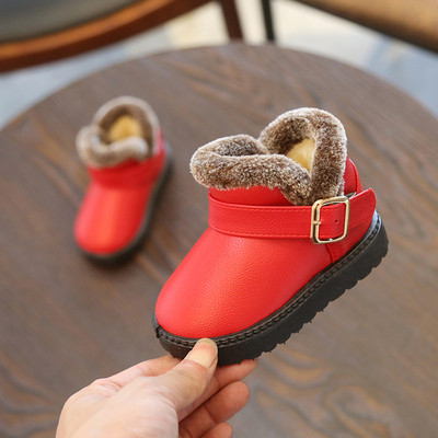 Pantofi de iarna pentru copii pentru fete cu captuseala moale