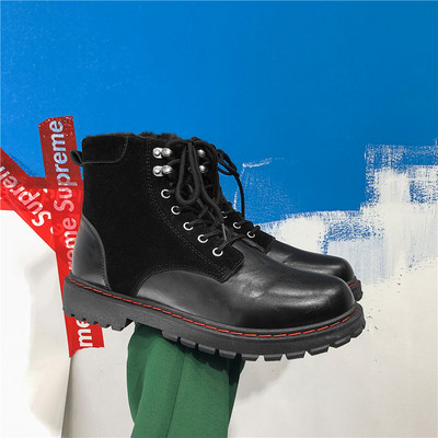 Cizme casual pentru bărbați în negru