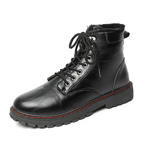 Cizme casual pentru bărbați în negru