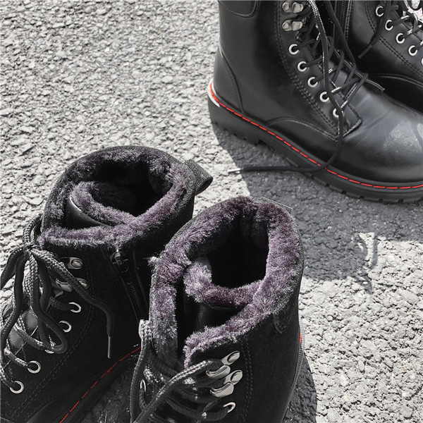 Cizme casual pentru bărbați în negru