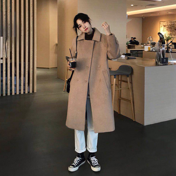 Női télikabát hosszú modell két színben