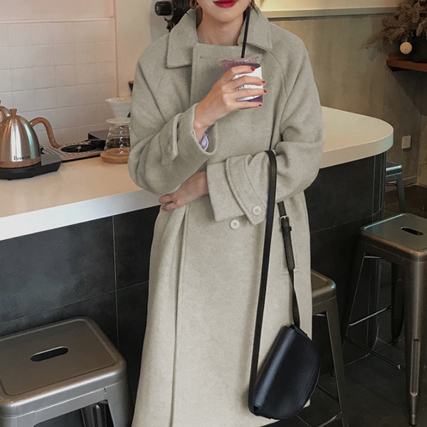 Női télikabát hosszú modell két színben