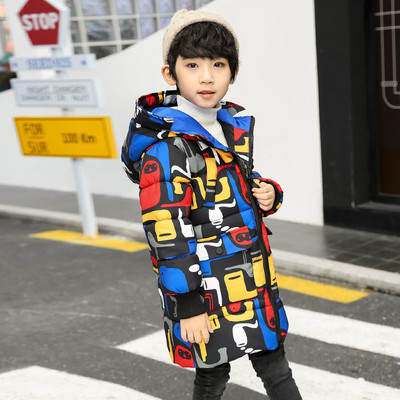 Egyedi gyerek téli kabát irizáló színekben