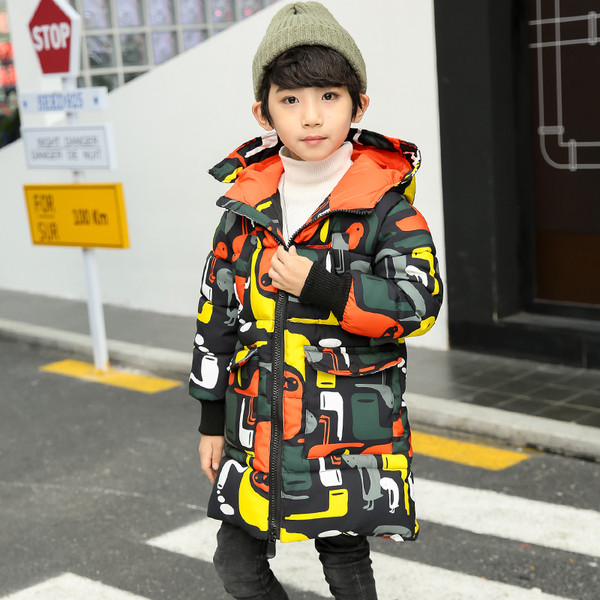 Egyedi gyerek téli kabát irizáló színekben