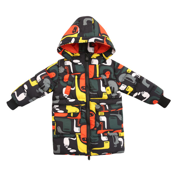 Egyedi gyerek téli kabát irizáló színekben
