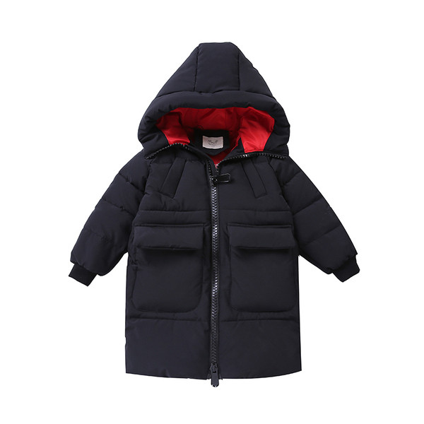 Geaca de iarna zilnica pentru copii pentru baieti in doua culori