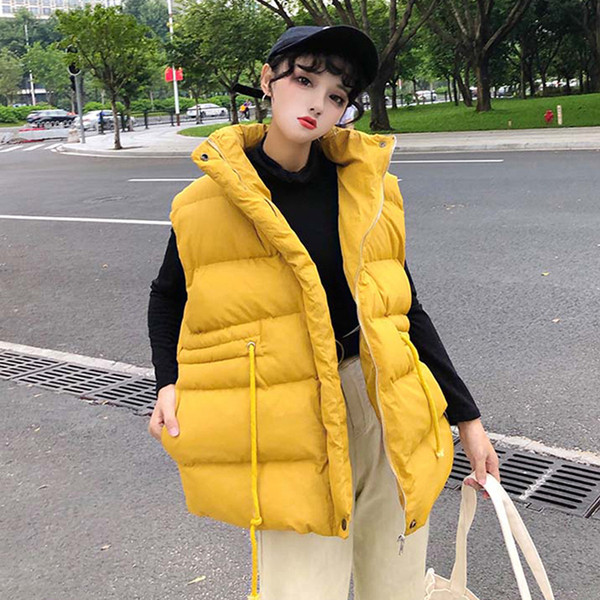 Sport-alkalmi női mellény széles modell három színben