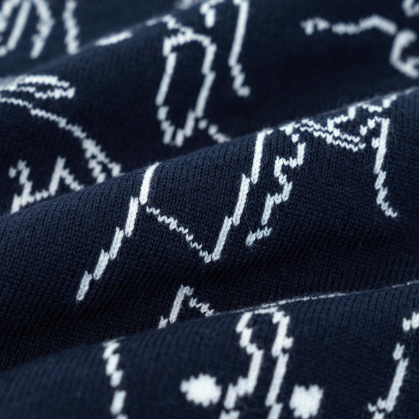 Modern, kék színű gyerekpulóver fiúknak