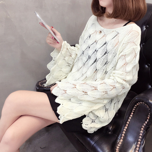 Actual pulover de dama model lat cu maneci lotus in trei culori