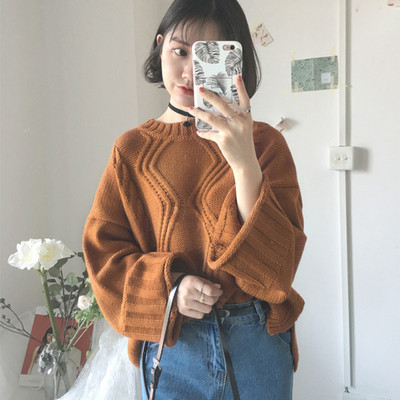 Alkalmi női pulóver O-nyakkal, három színben