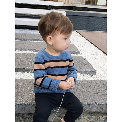 Pulover pentru copii modern pentru baieti in culori irizate