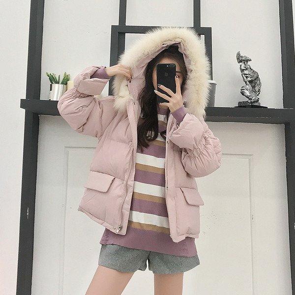 Модерно дамско яке с качулка в  три цвята