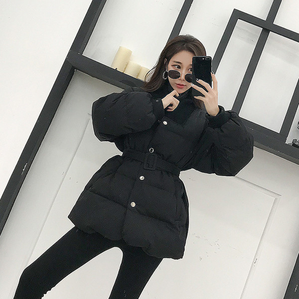 Jachetă nouă de damă cu curea în trei culori