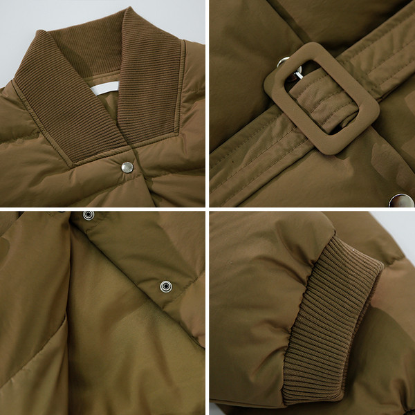 Jachetă nouă de damă cu curea în trei culori