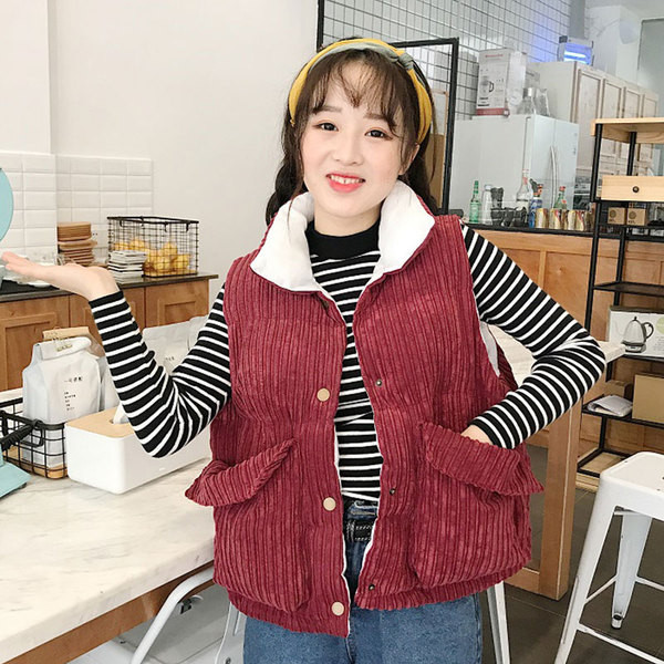 NOU Vestă de damă modernă model scurtă în trei culori