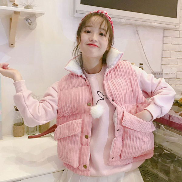 NOU Vestă de damă modernă model scurtă în trei culori