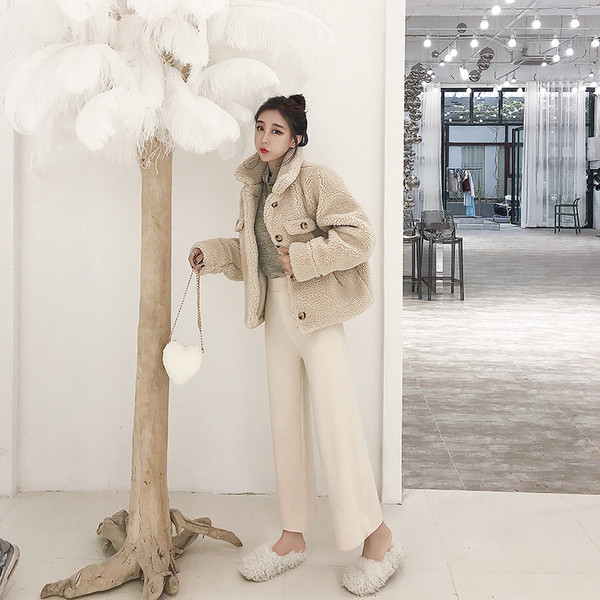 Дамско пухено яке в два цвята