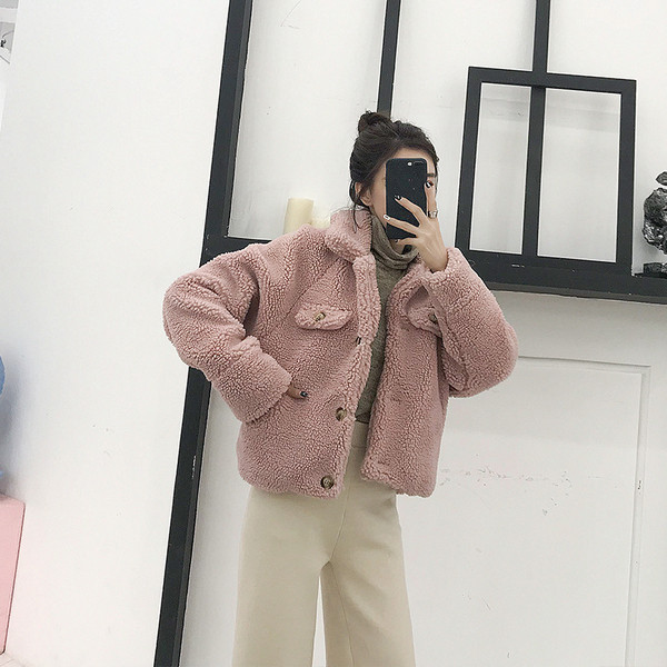 Дамско пухено яке в два цвята