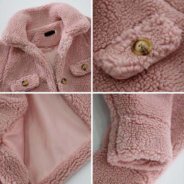 Дамско пухено яке в два цвята