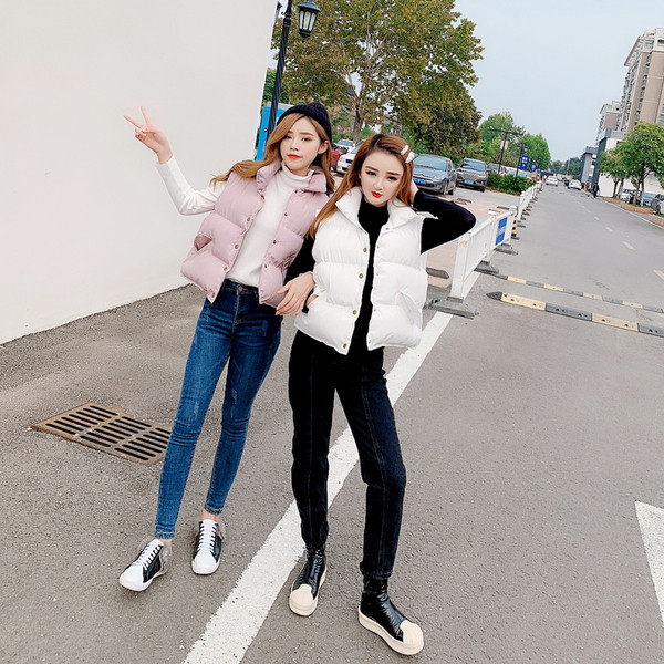 Női modern mellény rövid modell több színben