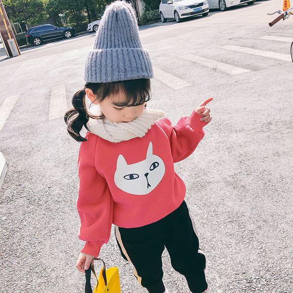 Alkalmi gyerekpulóver lányoknak rátéttel