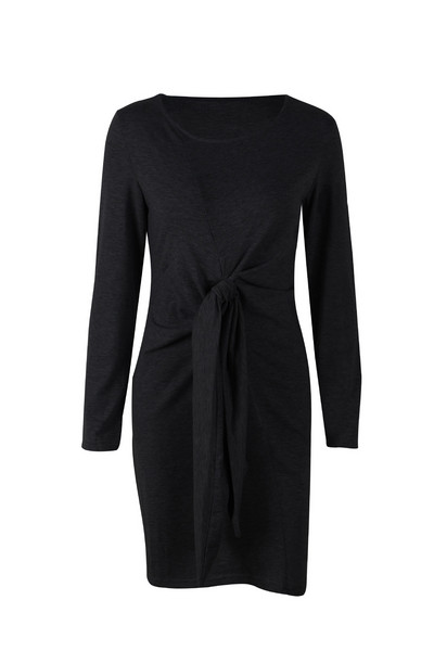 Női hosszú ujjú pamut ruha többféle színben