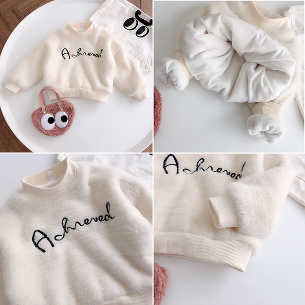 Modern gyerek pulóver lányoknak két színben