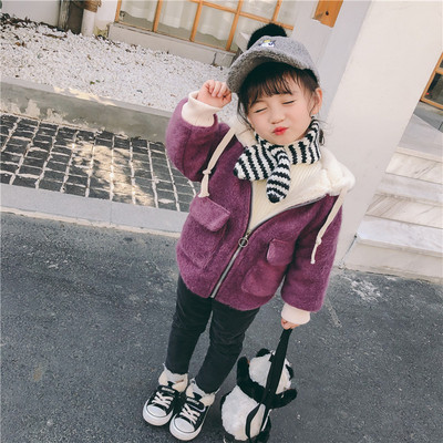 Napi vastag gyermekkabát lányoknak három színben