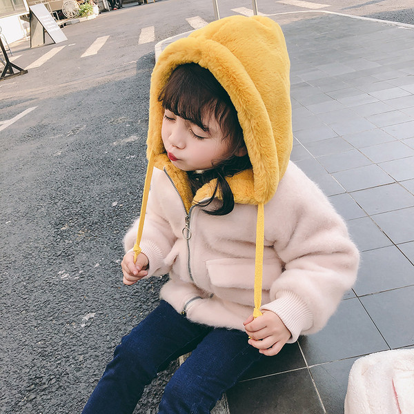 Napi vastag gyermekkabát lányoknak három színben