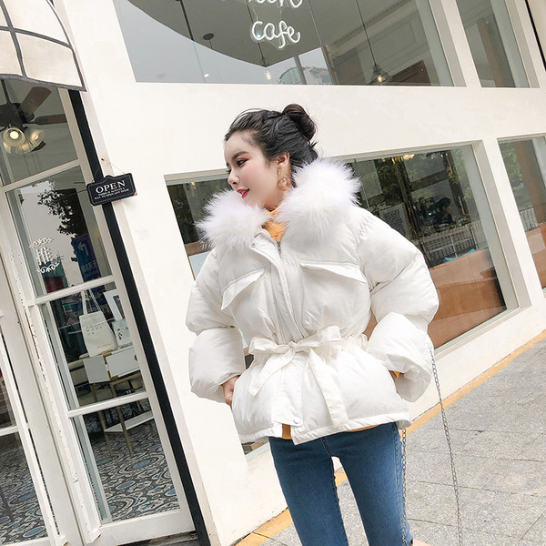 Стилно дамско яке с колан в три цвята