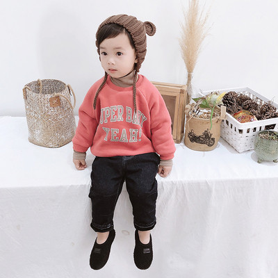 Modern gyerek pulóver fiúknak több színben felirattal