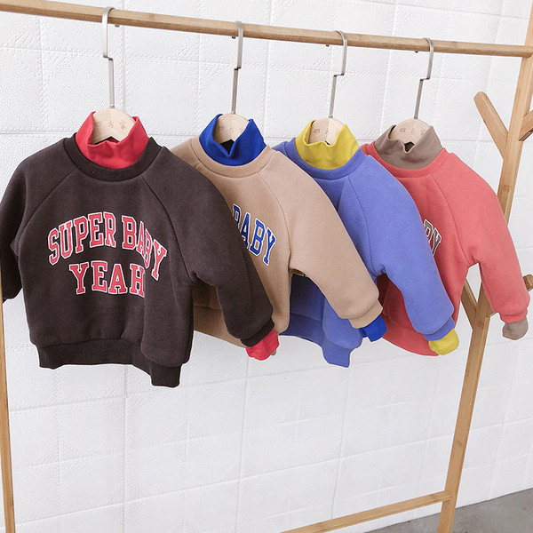 Modern gyerek pulóver fiúknak több színben felirattal