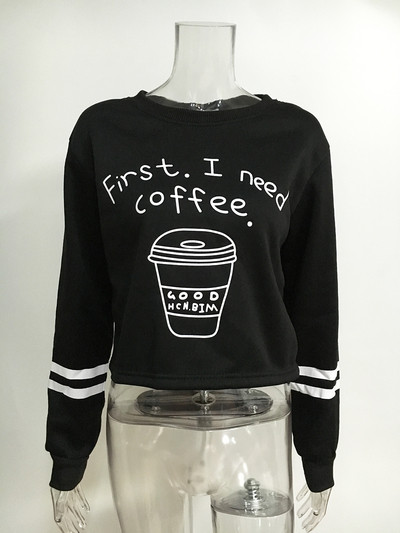 Női alkalmi blúz felirattal és O-nyakú három színben