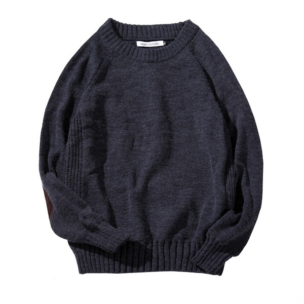 Modern férfi sima pulóver három színben