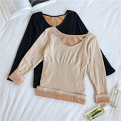 Γυναικεία σχέδια Slim Blouse με απαλή επένδυση σε τρία χρώματα