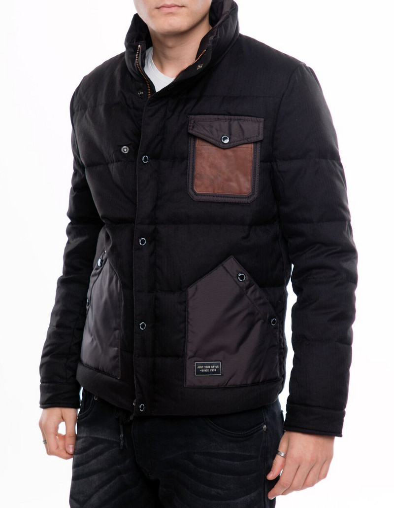 НОВ модел уникално мъжко яке в сив, син и черен цвят