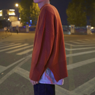 Modern férfi pulóver három színben - széles modell