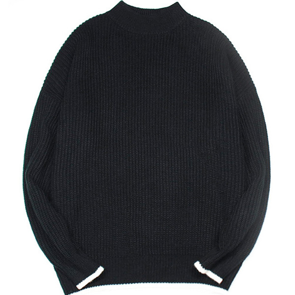 Kényelmes férfi pulóver férfiaknak három színben